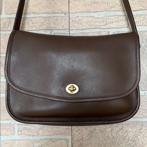 Coach Brown Vintage City Crossbody Bag
